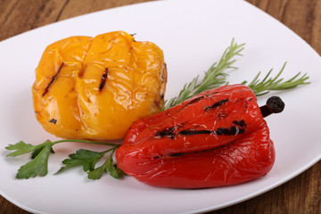 Grilled Bell Peppers