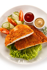 Fried pork chop