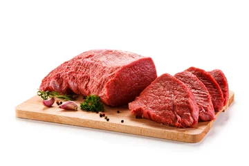 Cercles muraux Viande Fresh raw beef