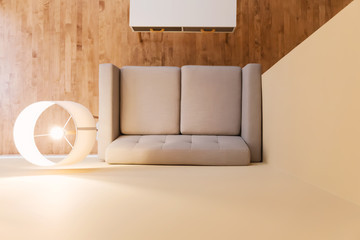 Large luxury interior living room