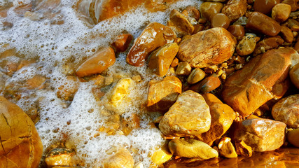natural stone sea pebbles rocks