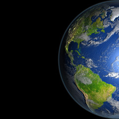 Americas from space