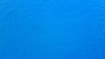 Fototapeta premium Abstract ocean background which can be used to add text, Sea surface aerial view - Boost up color Processing.
