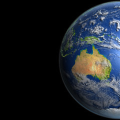 Australia from space
