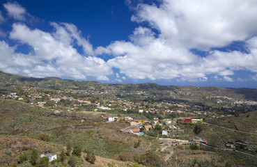 Naklejka premium Inland Gran Canaria, April