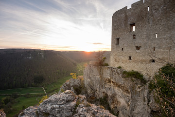 Burgruine Reussenstein auf der schwäbischen Alb