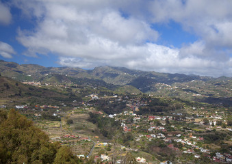 Fototapeta na wymiar Inland Gran Canaria, April