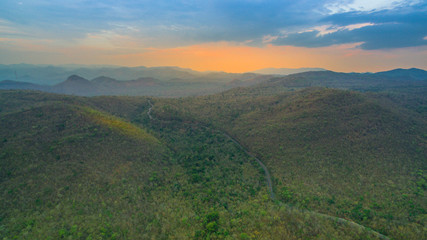 Obraz premium water from dam to Kwai river