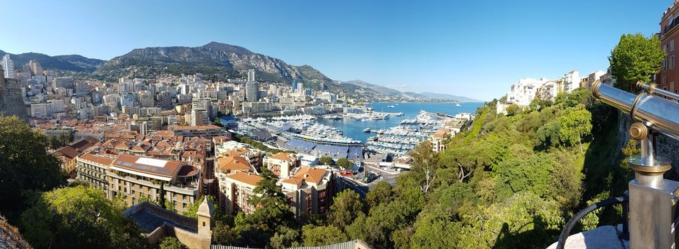 Belle vue panoramique Monaco Monte-Carlo