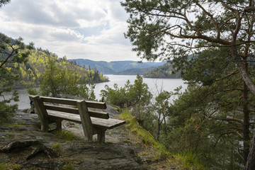 Fototapeta premium Hohenwarte Talsperre