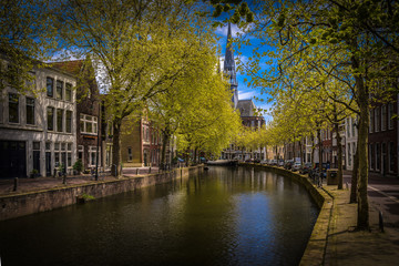 Fototapeta premium City hall of Gouda town in the Netherlands. Built in 15th Century