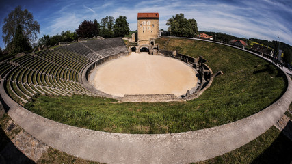 Das römische Amphitheater von Avenches (Aventicum)