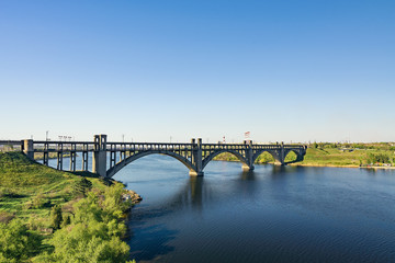 View of the bridge of Preobrazhensky 