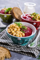 Velvet beet soup