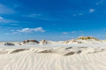 Sand dunes at the German North Sea coast near Sankt Peter - 7402