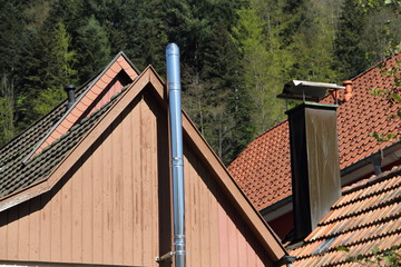 Edelstahl-Schornstein