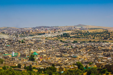 View on Fez, Morocco