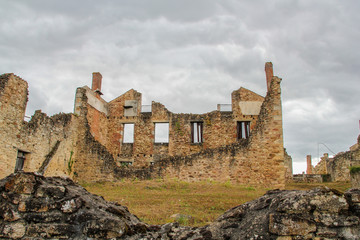 Part of the village of Oradour-sur-Glane thats never restored after the second world war