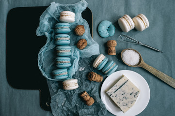 Sweet French macaron