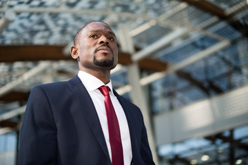 Handsome businessman portrait