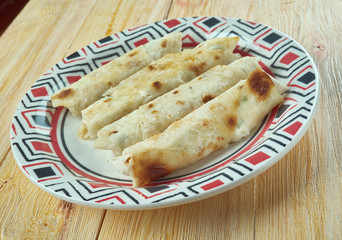 Turkey Stuffed Cheese Pastries