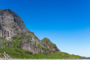 Falaises de Bunes Beach