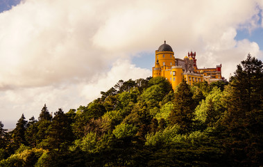 Pena National Palace in Sintra, Portugal