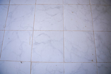 Tiled floor