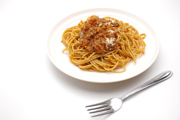 ミートソーススパゲッティ