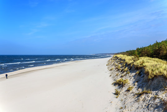 Strand Grzybowo  D&uuml;ne Ostsee Westpommern