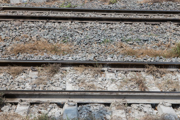 Railroad tracks
