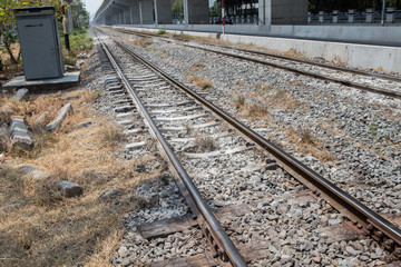 Obraz premium Railroad tracks