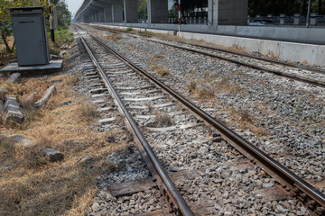 Fototapeta premium Railroad tracks