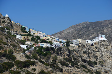Naklejka premium By, karpathos, grekland