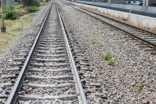 Railroad tracks