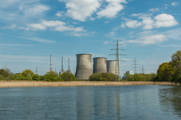 Fototapeta premium Kohlekraftwerk in Hamm