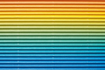 Obraz premium Colorful corrugated cardboard or paper background