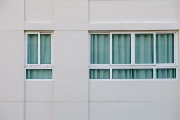Windows on the building