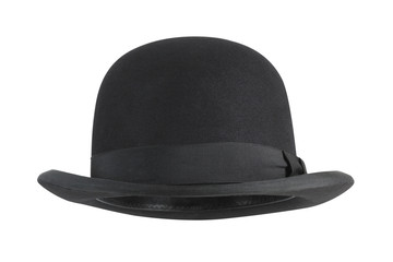 bowler hat isolated