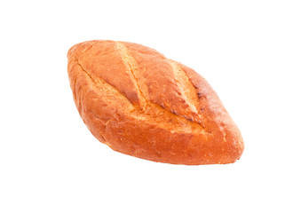 Bread isolated on white