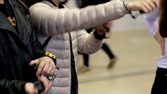 Wireless gamepads in the hands of gamers