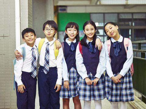 Asian School Uniform