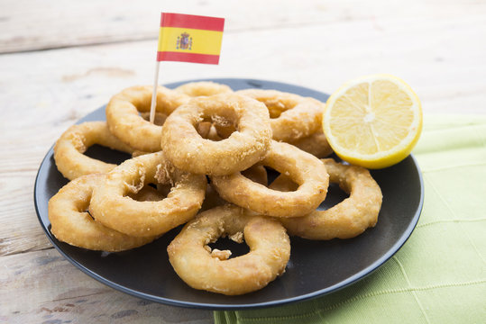 Squids fried