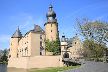 Fototapeta na wymiar The historic Castle Gemen in Westphalia, Germany