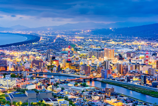 Numazu, Japan Skyline