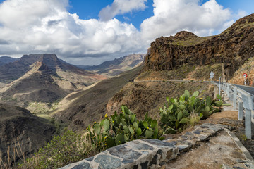 Fototapeta na wymiar Mountains of Gran Canaria
