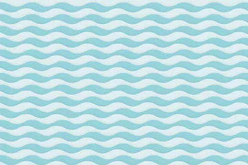 Papier Peint photo Vague abstraite wave on the sea illustrator background