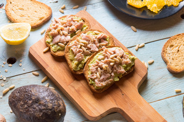 Breakfast avocado bread