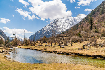 Beautiful chinese landscape at Sichuan