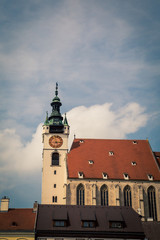 Fototapeta premium clock tower krems Austria 